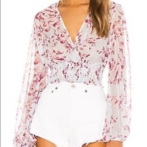 Bardot blouse. Never been worn. Tags on.